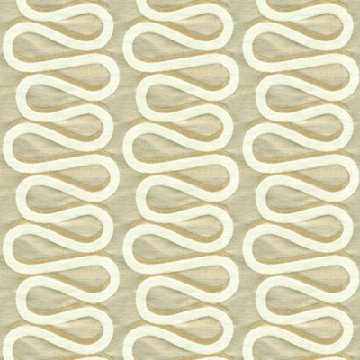 Фото Ткань портьерная с рисунком - Орнамент - стиль Современный - Бежевый - Купить в Интернет-магазине