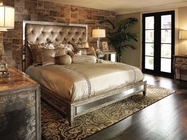 Фото Кровать - стиль Transitional - Для спальни - Купить в Интернет-магазине Фото Кровать - стиль Transitional - Для спальни - Купить в Интернет-магазине