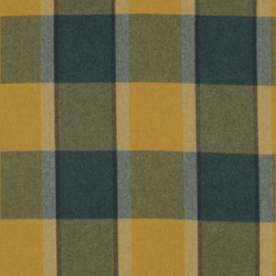Фото Ткань портьерная с рисунком - Клетка - стиль Американский - Желтая - Купить в Интернет-магазине