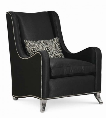 Фото Кресло обитое - стиль Transitional - Для гостиной - удобное кресло производства США - Caracole - Classic Contemporary Upholstery - Купить в Интернет-магазине