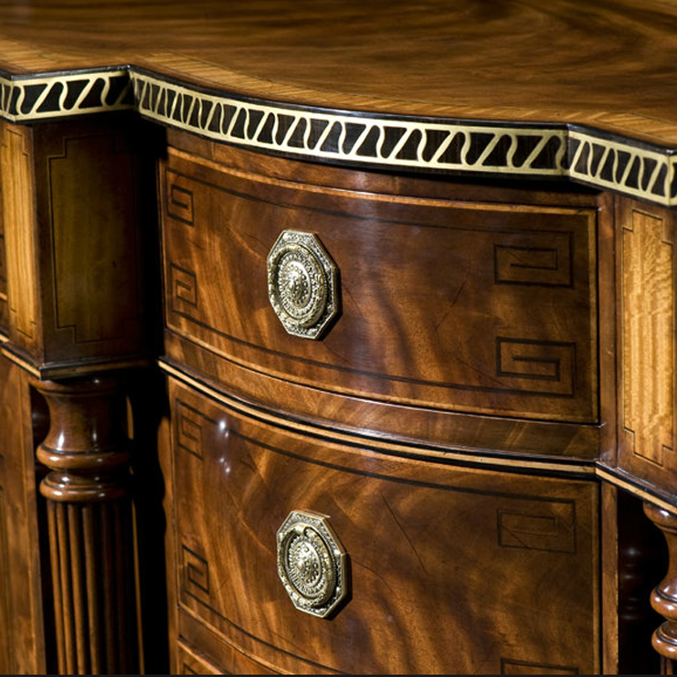 Фото Комод/буфет широкий - стиль Английская классика - Для гостиной - Купить в Интернет-магазине