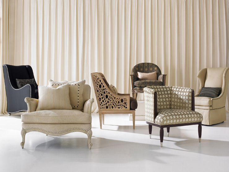 Фото Кресло обитое - стиль Transitional - Для гостиной - удобное кресло производства США - Caracole - Classic Contemporary Upholstery - Купить в Интернет-магазине Фото Кресло обитое - стиль Transitional - Для гостиной - удобное кресло производства США - Caracole - Classic Contemporary Upholstery - Купить в Интернет-магазине