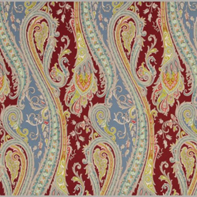 Фото Ткань портьерная с рисунком - Пейсли - стиль Американский - Купить в Интернет-магазине