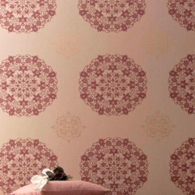 Фото Обои с рисунком - Дамаск - стиль Английская классика - Бежевые - Купить в Интернет-магазине