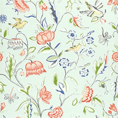 Фото Обои с рисунком - Цветы - стиль Американский - Голубы - Купить в Интернет-магазине