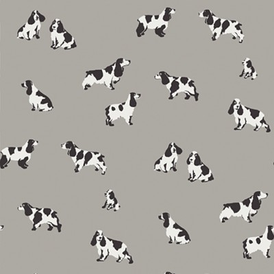 Фото Обои с рисунком - Анималистический принт - стиль Американский - Серые - Купить в Интернет-магазине