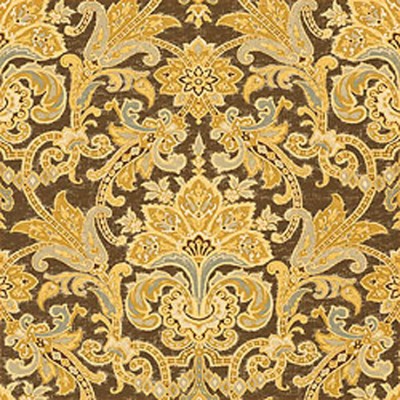 Фото Обои с рисунком - Орнамент - стиль Американский - Коричневые - Купить в Интернет-магазине