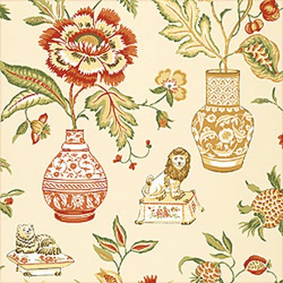 Фото Обои с рисунком - Крупный декор - стиль Американский - Кремовые - Купить в Интернет-магазине