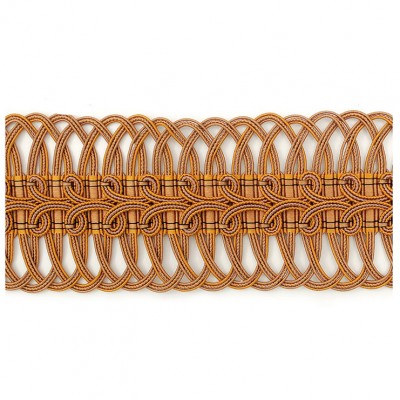 Фото Отделка для текстильных изделий - Тесьма - стиль Европейский - Оранжевая - Купить в Интернет-магазине