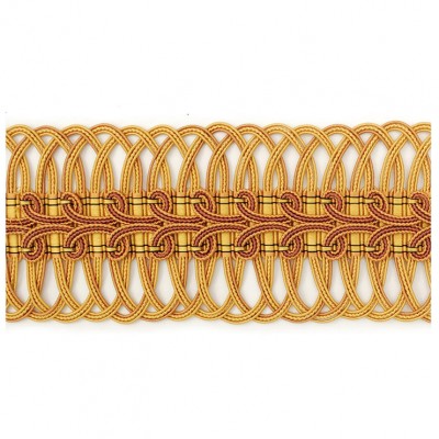 Фото Отделка для текстильных изделий - Тесьма - стиль Европейский - Желтая - Купить в Интернет-магазине