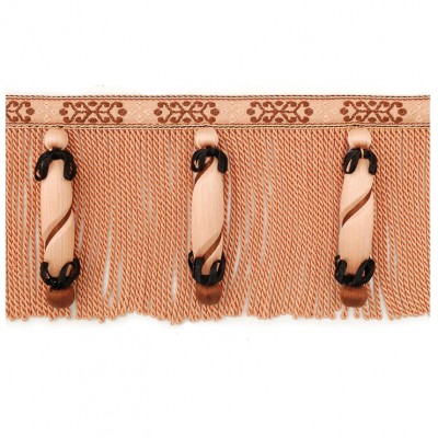 Фото Отделка для текстильных изделий - Бахрома - стиль Европейский - Розовая - Купить в Интернет-магазине