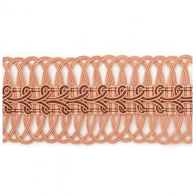 Фото Отделка для текстильных изделий - Тесьма - стиль Европейский - Розовая - Купить в Интернет-магазине