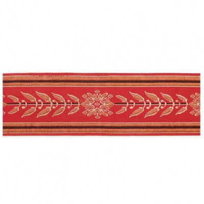 Фото Отделка для текстильных изделий - Тесьма - стиль Европейский - Красная - Купить в Интернет-магазине