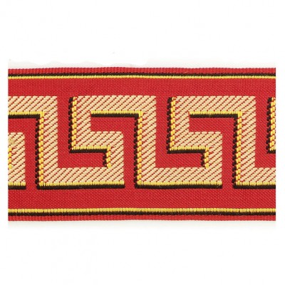 Фото Отделка для текстильных изделий - Тесьма - стиль Европейский - Красная - Купить в Интернет-магазине