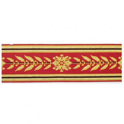 Фото Отделка для текстильных изделий - Тесьма - стиль Европейский - Красная - Купить в Интернет-магазине