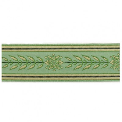 Фото Отделка для текстильных изделий - Тесьма - стиль Европейский - Зеленая - Купить в Интернет-магазине