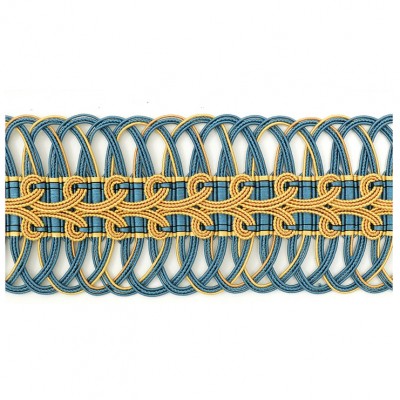 Фото Отделка для текстильных изделий - Тесьма - стиль Европейский - Голуба - Купить в Интернет-магазине