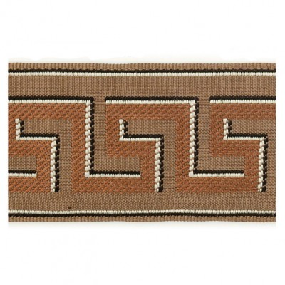 Фото Отделка для текстильных изделий - Тесьма - стиль Европейский - Коричневая - Купить в Интернет-магазине