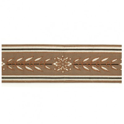 Фото Отделка для текстильных изделий - Тесьма - стиль Европейский - Коричневая - Купить в Интернет-магазине