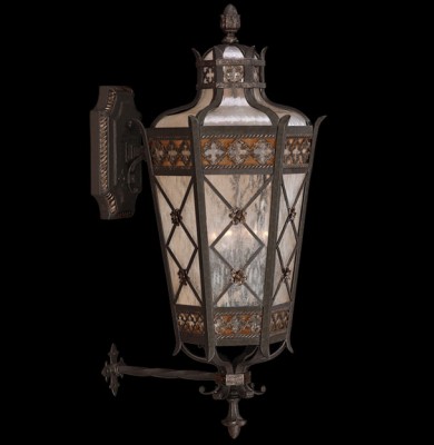 Фото Cветильник уличный - стиль Американская классика - Металлический - Купить в Интернет-магазине