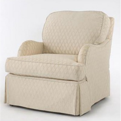 Фото Кресло обитое - стиль Американская классика - Для гостиной - удобное кресло производства США - Highland House - Royal Manor - Купить в Интернет-магазине