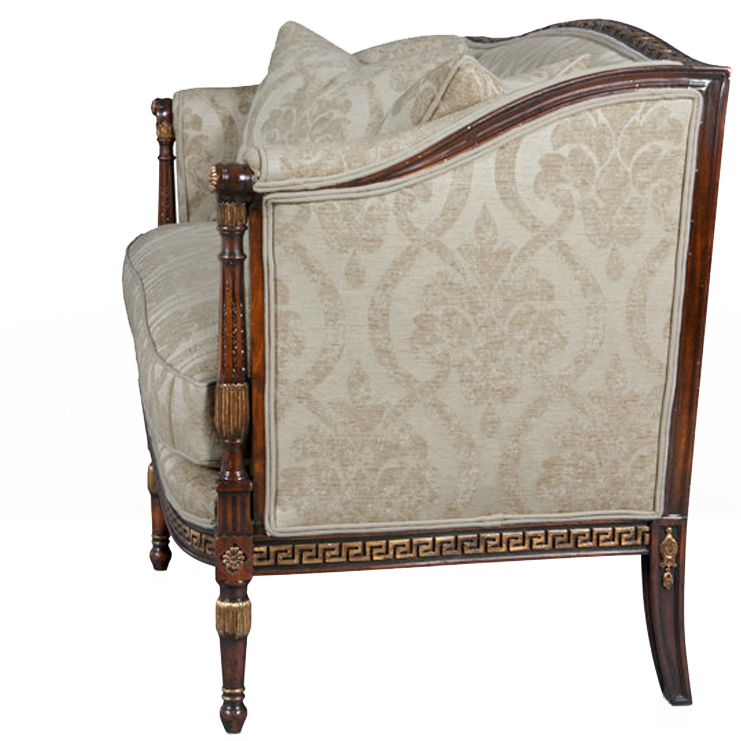 Фото Диван большой - стиль Английская классика - Для гостиной - Купить в Интернет-магазине Фото Диван большой - стиль Английская классика - Для гостиной - Купить в Интернет-магазине