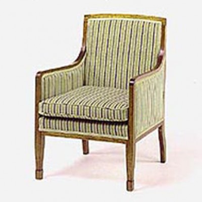 Фото Кресло обитое - стиль Английская классика - Для гостиной - удобное кресло производства США - Clock House Furniture - Traditional bench upholstery - Купить в Интернет-магазине