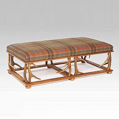 Фото Пуф, банкетка - стиль Роскошное шале - Для гостиной - Купить в Интернет-магазине