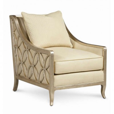 Фото Кресло на деревянной раме - стиль Гранд Салон - Для гостиной - Купить в Интернет-магазине