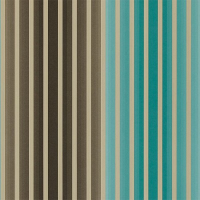 Фото Обои с рисунком - Полоски - стиль Современный - Бирюзовые - Купить в Интернет-магазине
