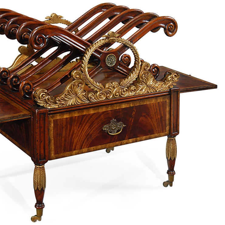 Фото Подставка для журналов - стиль Классический - Деревянная - Купить в Интернет-магазине