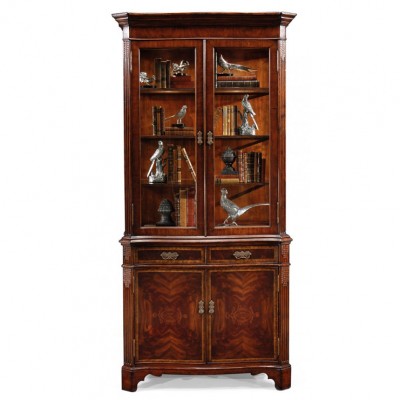 Фото Витрина узкая - стиль Английская классика - Для гостиной - Купить в Интернет-магазине