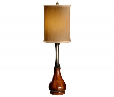Фото Настольная лампа - стиль Английская классика - Деревянная - Купить в Интернет-магазине