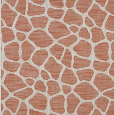 Фото Ткань портьерная с рисунком - Абстракция - стиль Американский - Оранжевая - Купить в Интернет-магазине