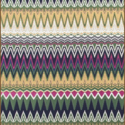 Фото Ткань портьерная с рисунком - Орнамент - стиль Американский - Желтый - Купить в Интернет-магазине