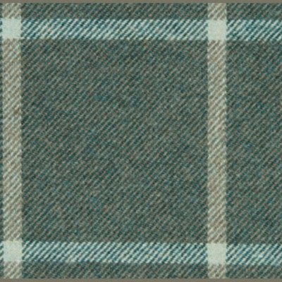 Фото Ткань портьерная с рисунком - Клетка - стиль Американский - Синяя - Купить в Интернет-магазине