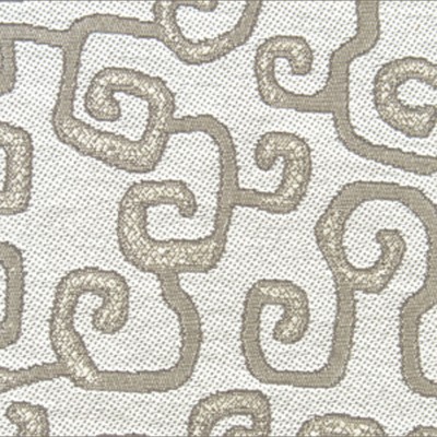 Фото Ткань портьерная с рисунком - Абстракция - стиль Американский - Светло-серая - Купить в Интернет-магазине