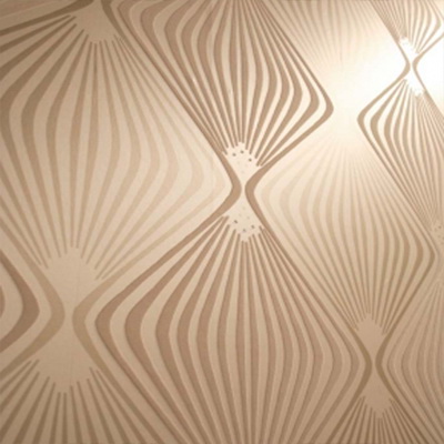 Фото Обои с рисунком - Орнамент - стиль Современный - Бежевые - Купить в Интернет-магазине