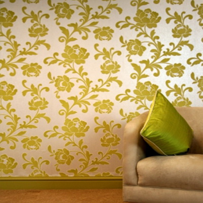 Фото Обои с рисунком - Орнамент - стиль Современный - Бежевые - Купить в Интернет-магазине