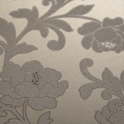 Фото Обои с рисунком - Цветы - стиль Современный - Бежевые - Купить в Интернет-магазине