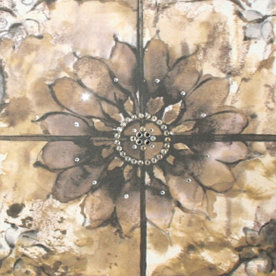 Фото Обои с рисунком - Орнамент - стиль Современный - Бежевые - Купить в Интернет-магазине