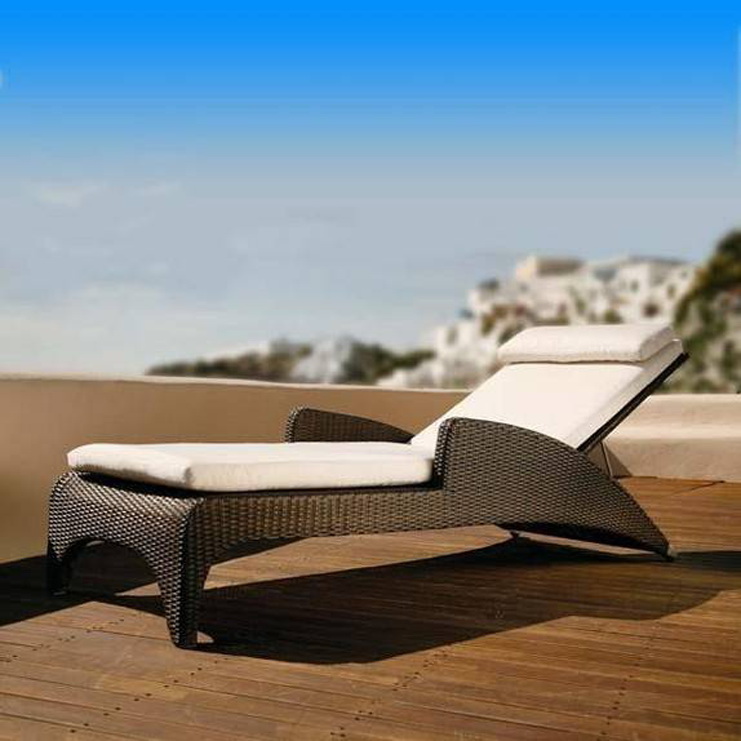 Фото Шезлонг - стиль Современный - Для терраса и бассейна - Купить в Интернет-магазине