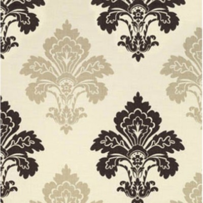 Фото Ткань портьерная с рисунком - Дамаск - стиль Английский - Кремовый - Купить в Интернет-магазине