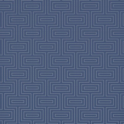 Фото Обои с рисунком - Мелкий принт - стиль Американский - Синие - Купить в Интернет-магазине