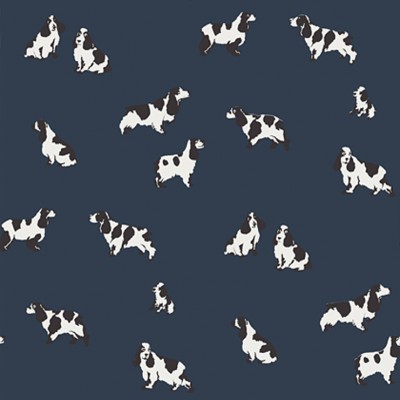 Фото Обои с рисунком - Анималистический принт - стиль Американский - Синие - Купить в Интернет-магазине