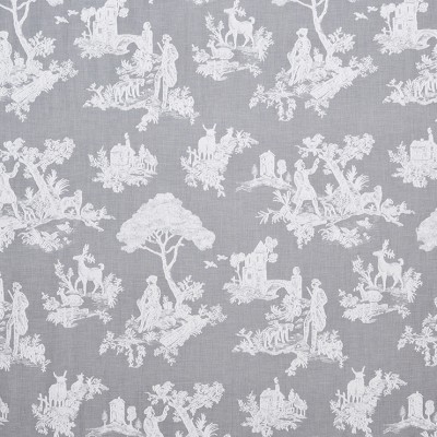 Фото Ткань тюлевая и вуаль - Ткань тюлевая с рисунком - стиль Английский - Белая - Купить в Интернет-магазине