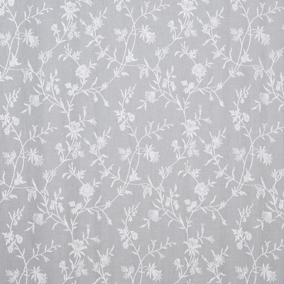 Фото Ткань тюлевая и вуаль - Ткань тюлевая с рисунком - стиль Английский - Белая - Купить в Интернет-магазине