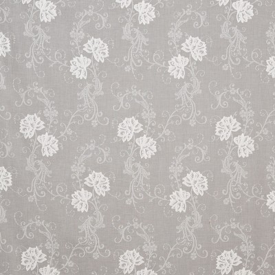 Фото Ткань тюлевая и вуаль - Ткань тюлевая с рисунком - стиль Английский - Кремовая - Купить в Интернет-магазине