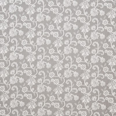 Фото Ткань тюлевая и вуаль - Ткань тюлевая с рисунком - стиль Английский - Белая - Купить в Интернет-магазине