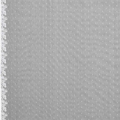 Фото Ткань тюлевая и вуаль - Ткань тюлевая с рисунком - стиль Английский - Светло-серая - Купить в Интернет-магазине